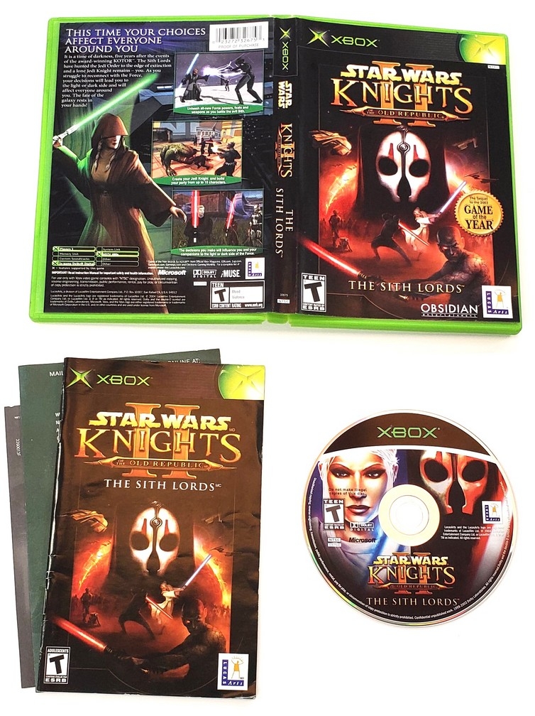 Star Wars: Knights of the Old Republic II - The Sith Lords (CIB)