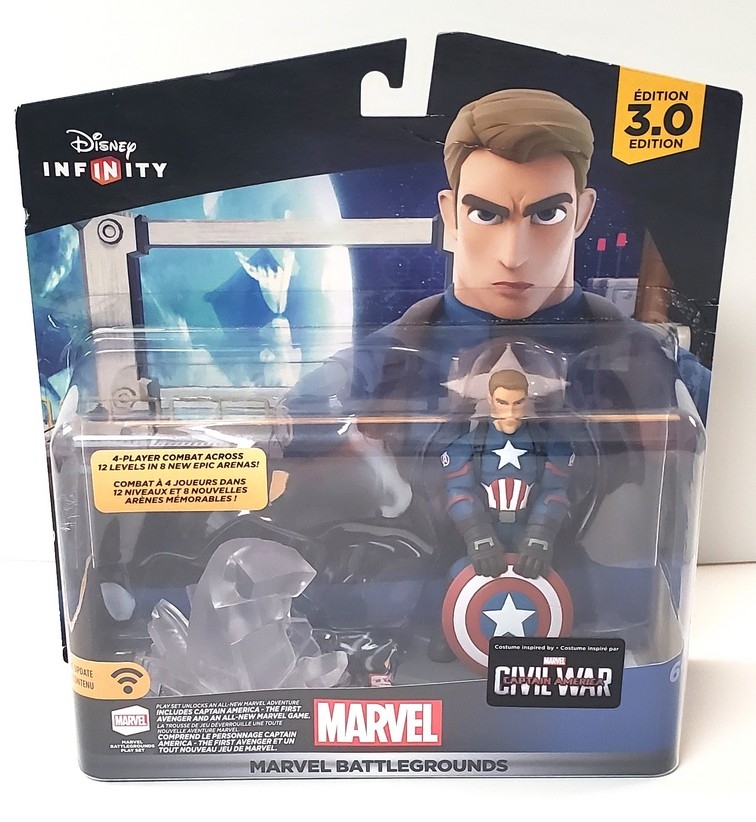 Captain America: Civil War & Marvel Battlegrounds Playset (NEW)