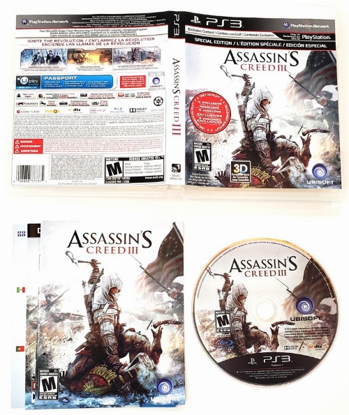 Assassin's Creed III (Special Edition) (CIB)