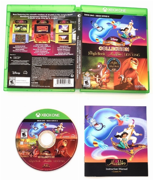 Disney Classic Games Collection: The Jungle Book, Aladdin, & The Lion King (CIB)