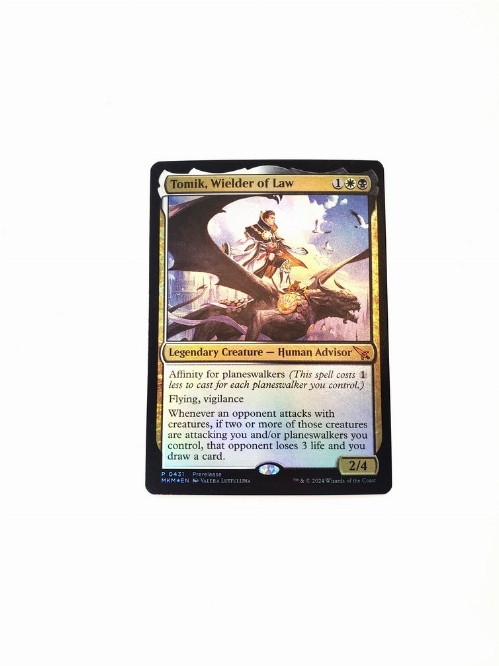Tomik, Wielder of Law (Foil)