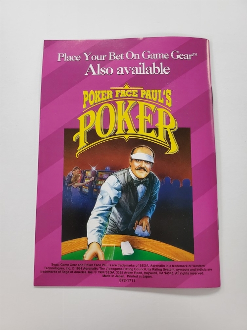 Poker Face: Paul's Blackjack (I)