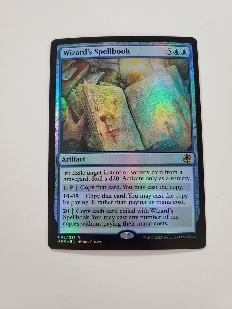 Wizard's Spellbook (Foil)