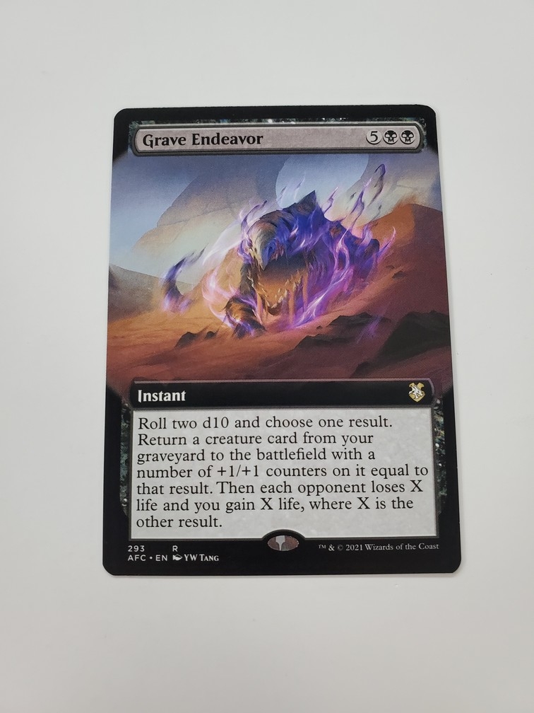 Grave Endeavor (Extended Art)