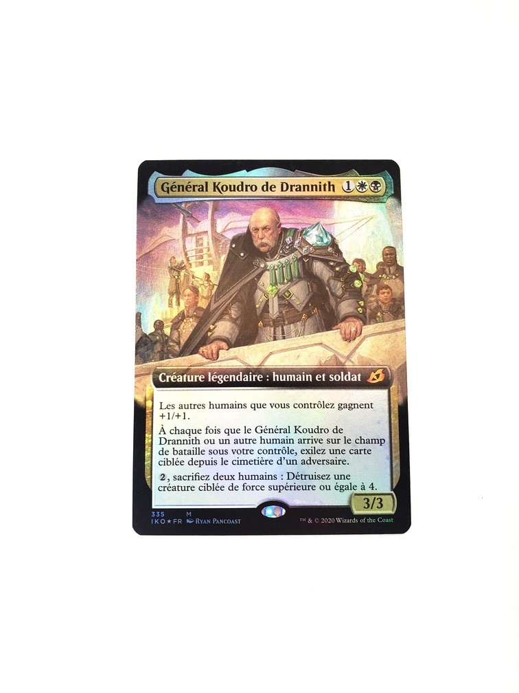 General Kudro of Drannith (Extended Art) (Foil) (Francaise)