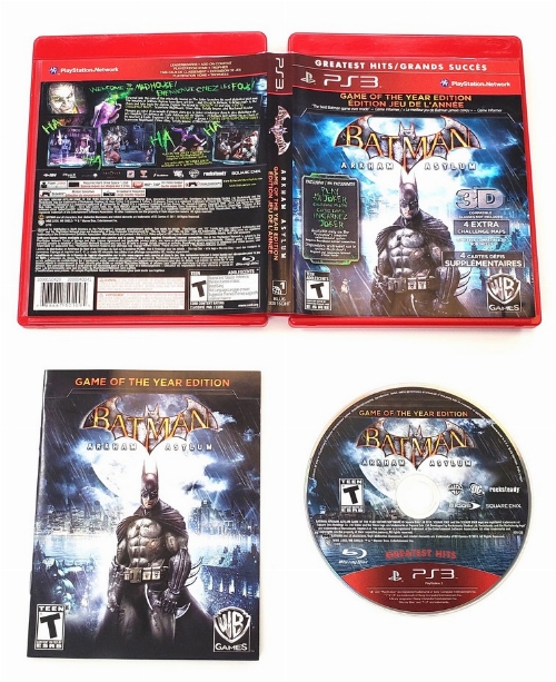 Batman: Arkham Asylum [Game of the Year Edition] (Greatest Hits) (CIB)