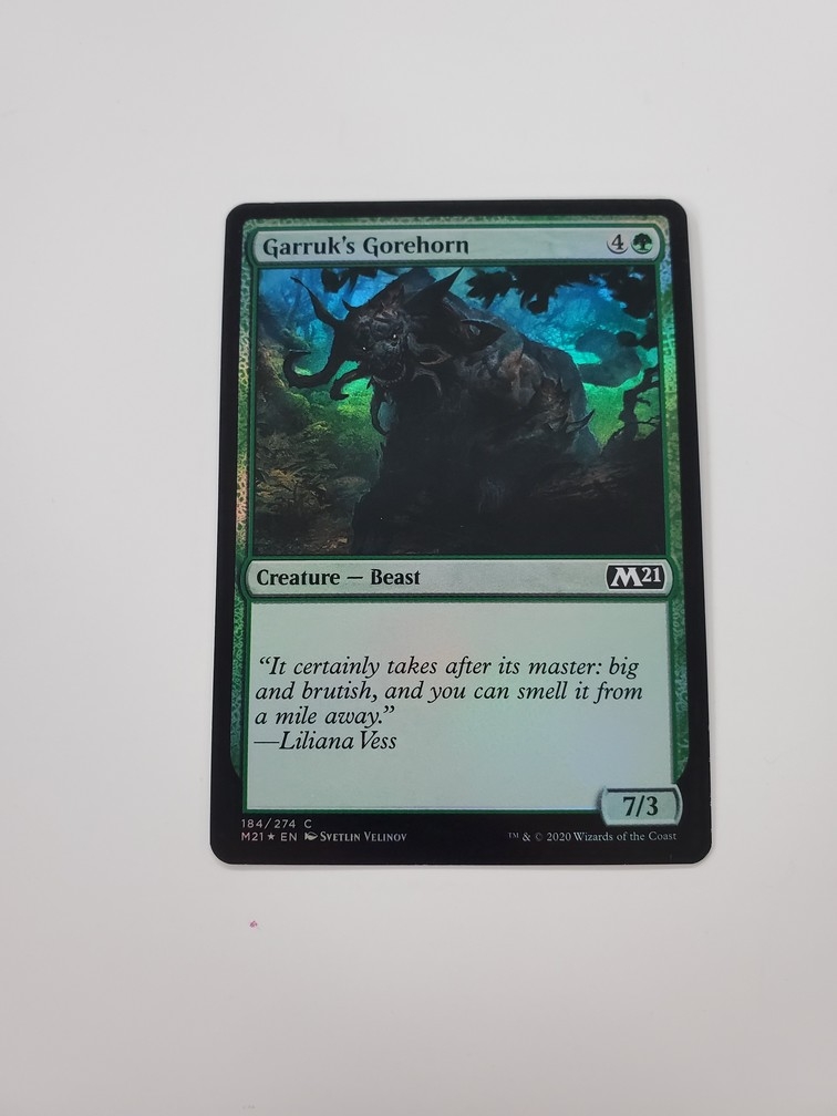 Garruk's Gorehorn (Foil)