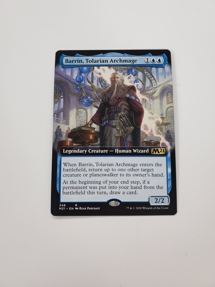 Barrin, Tolarian Archmage (Extended Art)