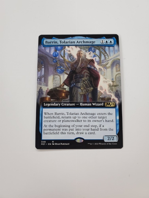 Barrin, Tolarian Archmage (Extended Art)