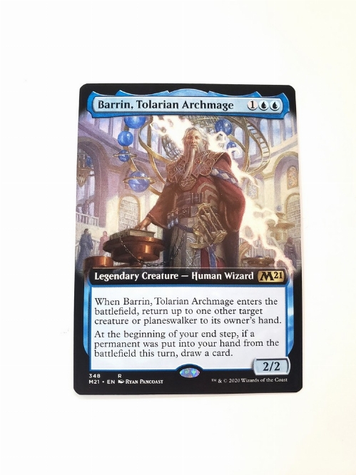 Barrin, Tolarian Archmage (Extended Art)