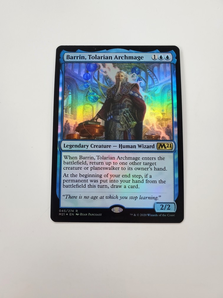 Barrin, Tolarian Archmage (Foil)