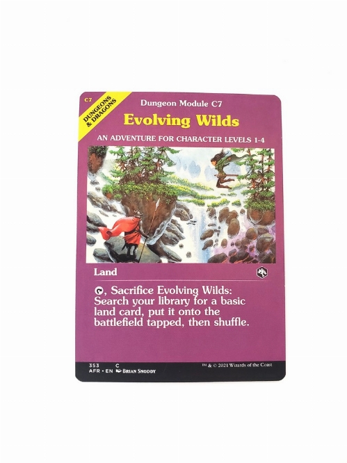 Evolving Wilds (Dungeon Module)