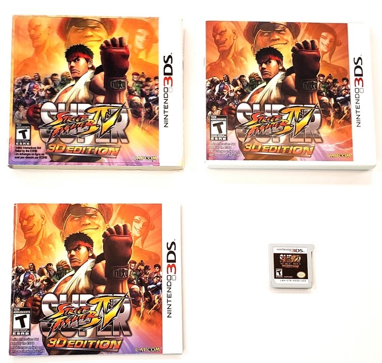 Super Street Fighter IV (3D Edition) (CIB)