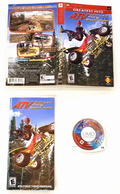 ATV Offroad Fury: Blazin' Trails (Greatest Hits) (CIB)
