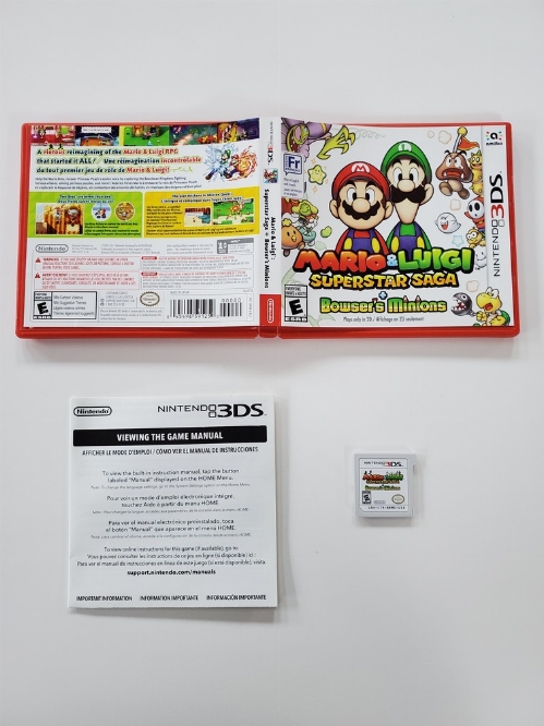 Mario & Luigi: Superstar Saga + Bowser's Minions (CIB)