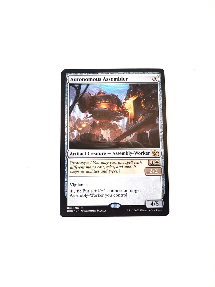 Autonomous Assembler