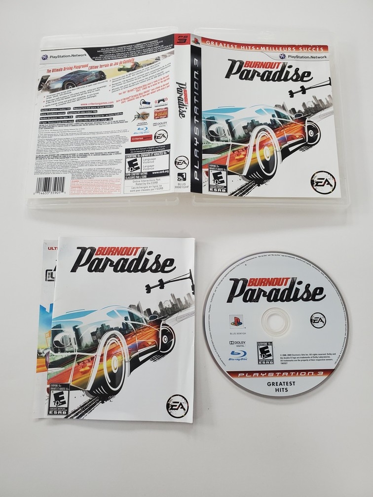 Burnout: Paradise (Greatest Hits) (CIB)