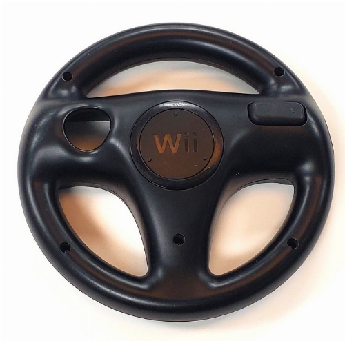 Nintendo Wii Official Black Steering Wheel