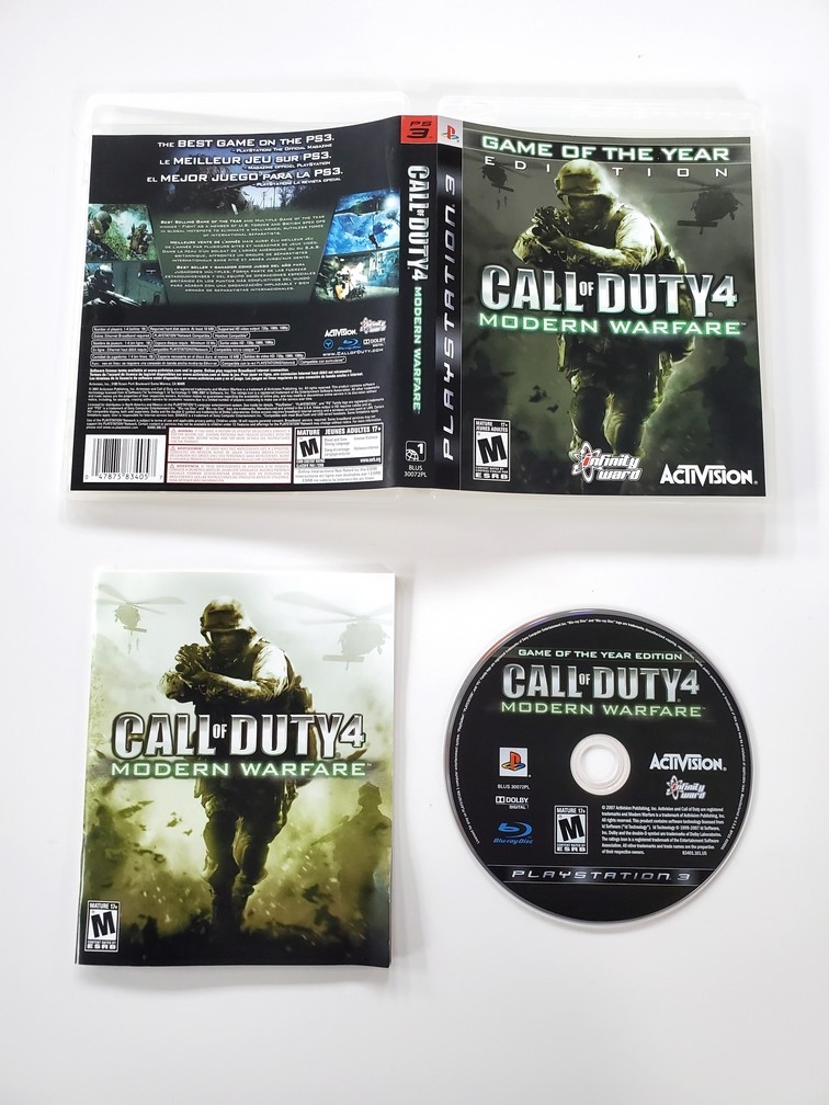 Call of Duty 4: Modern Warfare [Game of the Year Edition] (CIB)