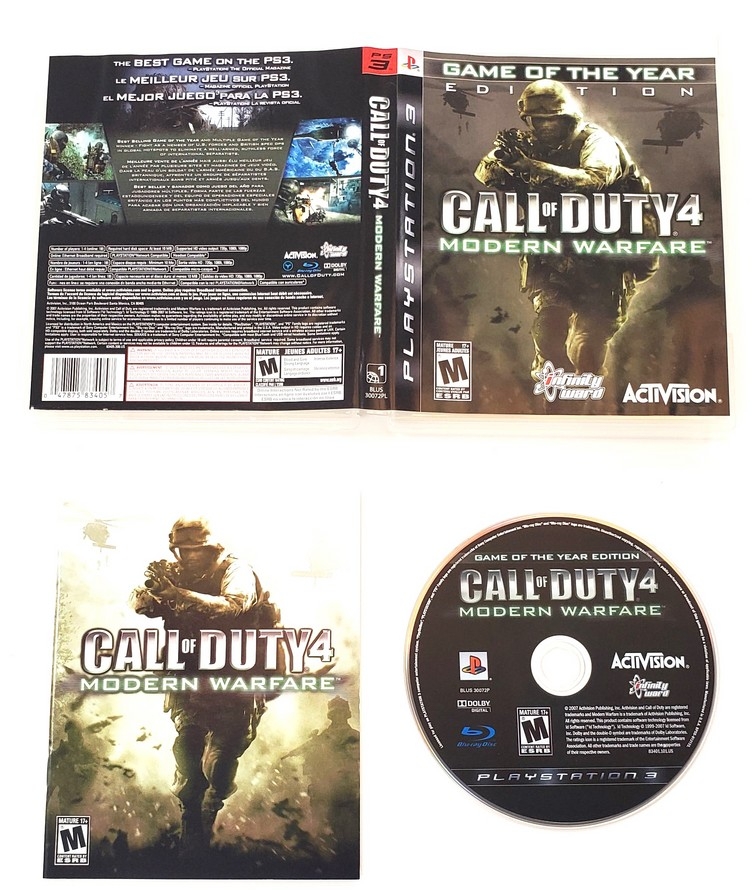 Call of Duty 4: Modern Warfare [Game of the Year Edition] (CIB)