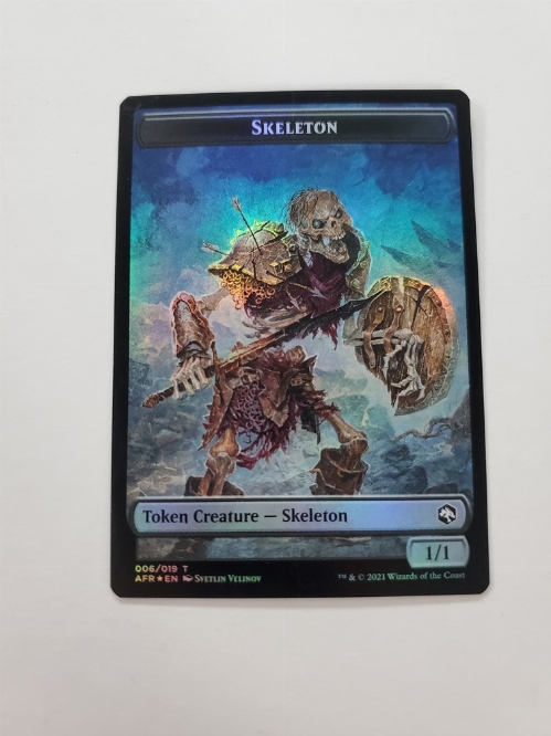 Lost Mine of Phandelver // Skeleton - Double-Sided Token (Foil)