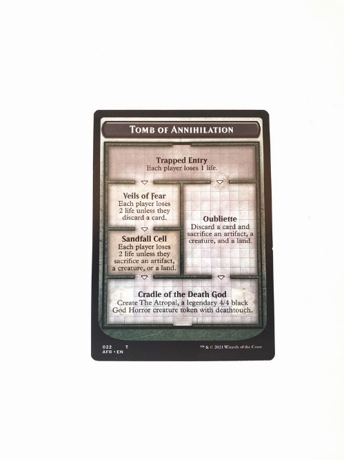 Dungeon of the Mad Mage // Tomb of Annihilation - Double-Sided Token