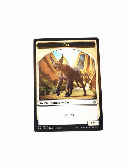 Earthshaker Khenra // Cat - Double-Sided Token