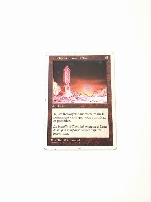 Obelisk of Undoing (Francaise)