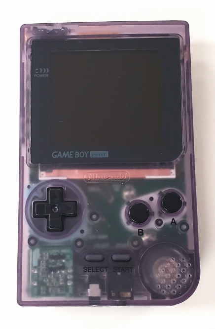 GameBoy Pocket Atomic Purple (Model MGB-001) (IPS LCD Modding)