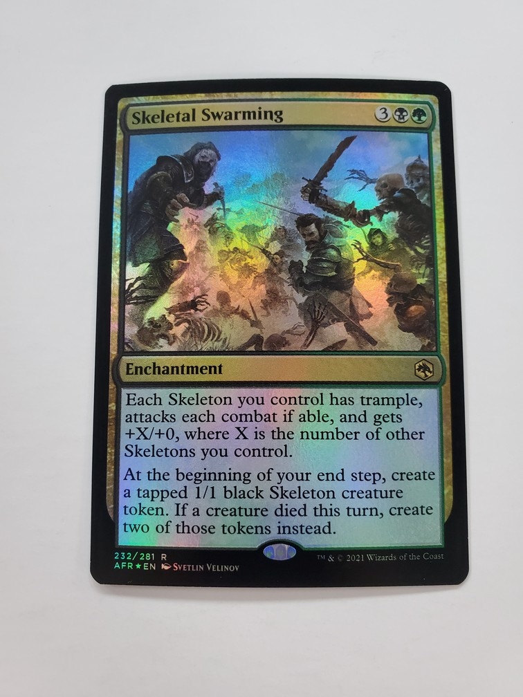 Skeletal Swarming (Foil)