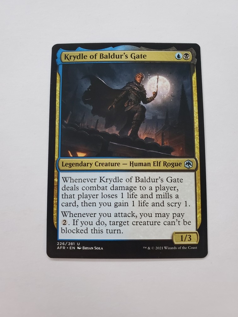 Krydle of Baldur's Gate