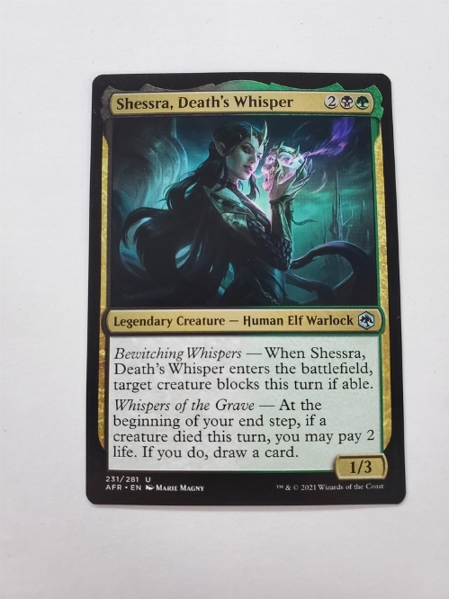 Shessra, Death's Whisper