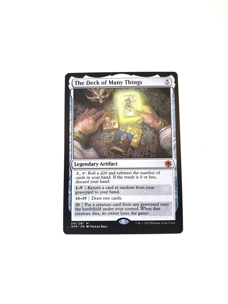 The Deck of Many Things