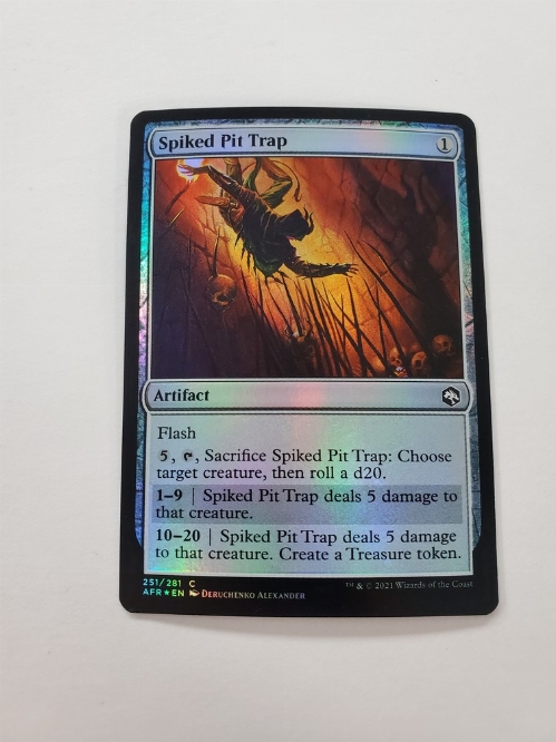 Spiked Pit Trap (Foil)