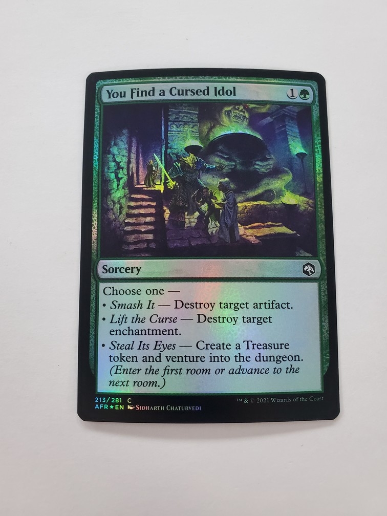 You Find a Cursed Idol (Foil)