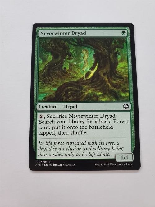 Neverwinter Dryad