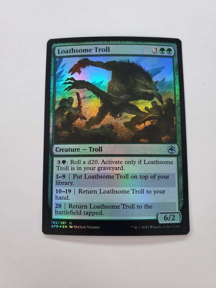 Loathsome Troll (Foil)