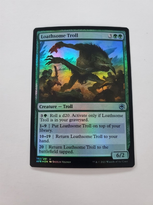 Loathsome Troll (Foil)