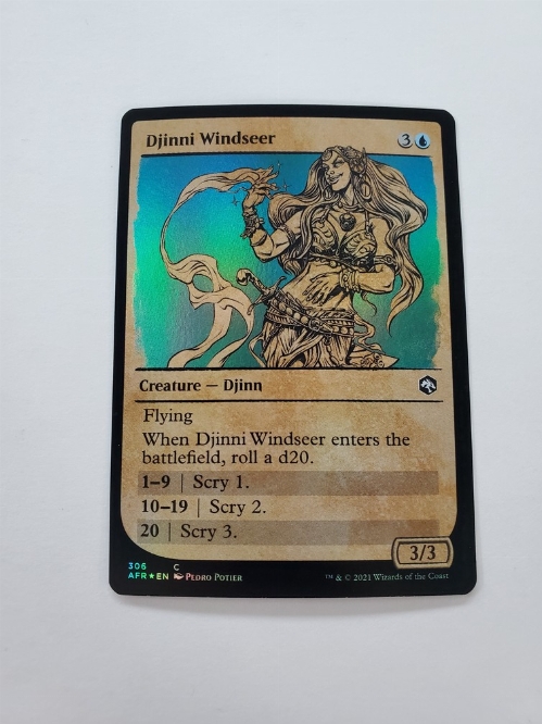 Djinni Windseer (Showcase) (Foil)