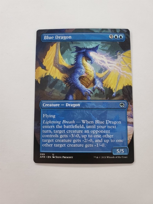 Blue Dragon (Borderless)