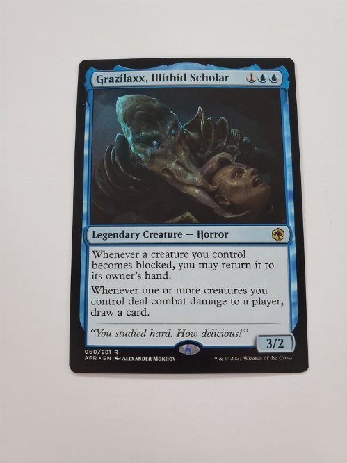 Grazilaxx, Illithid Scholar