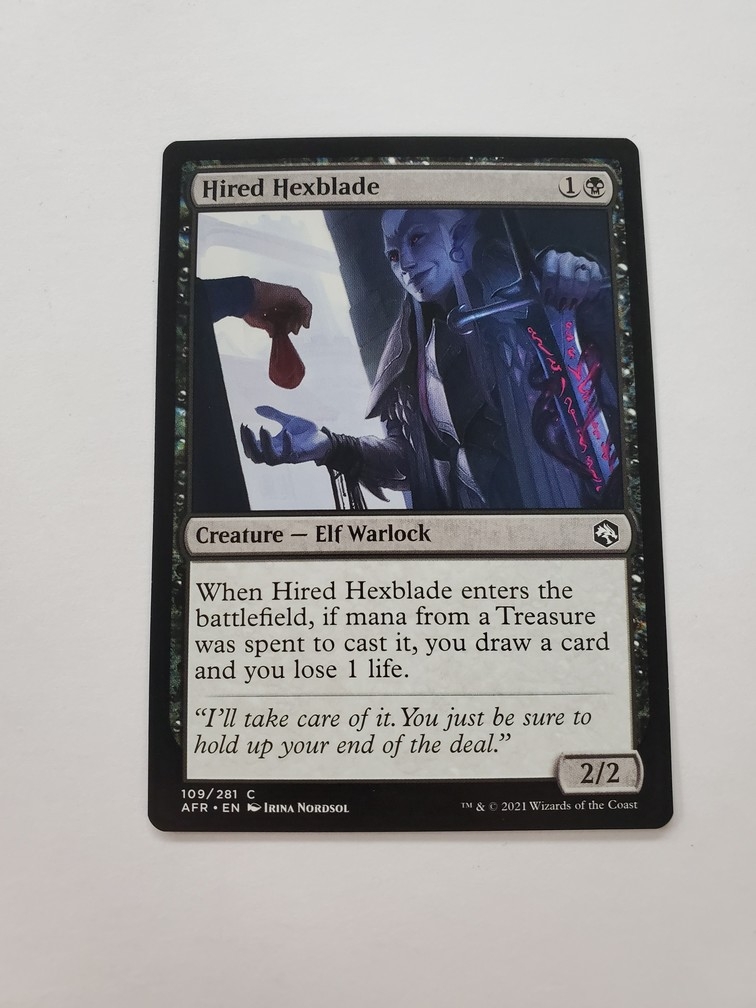 Hired Hexblade