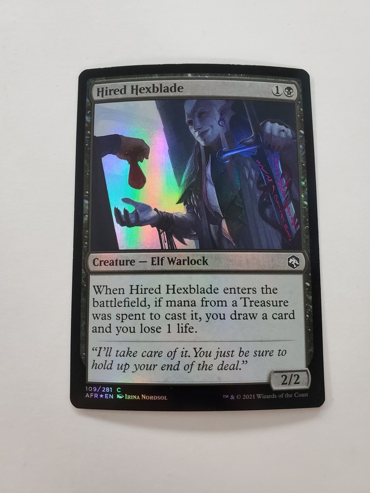 Hired Hexblade (Foil)