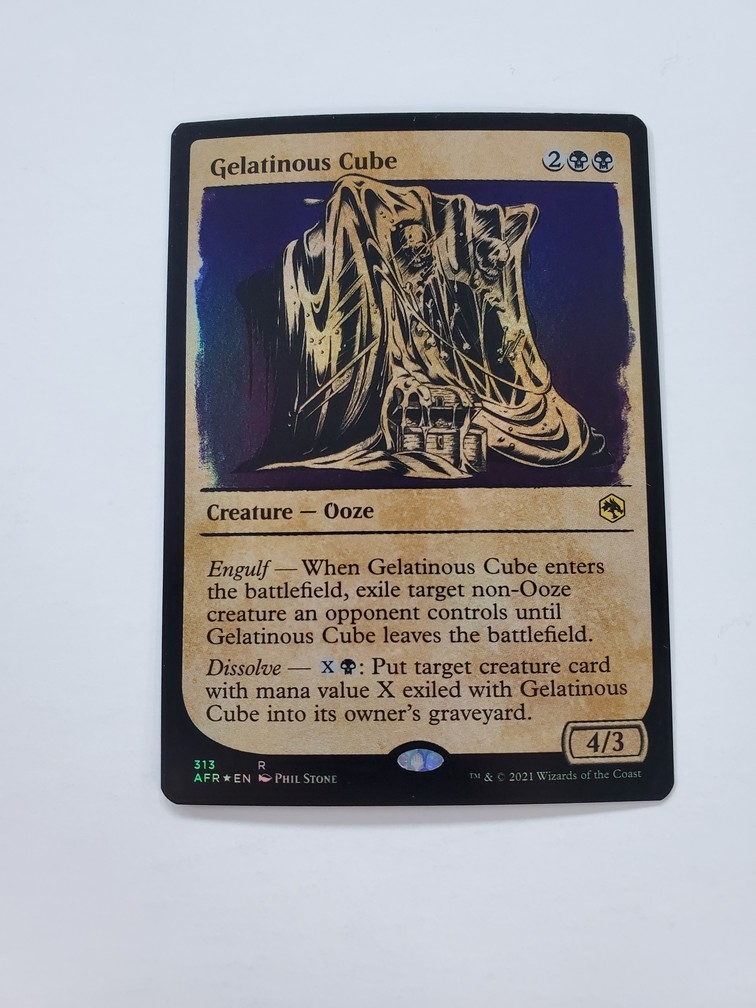 Gelatinous Cube (Showcase) (Foil)