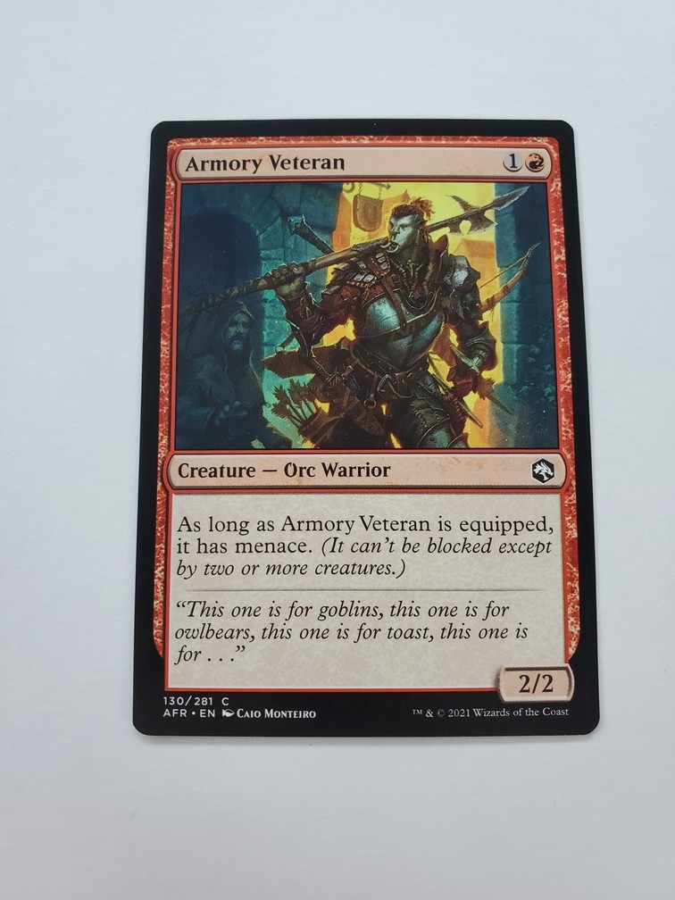 Armory Veteran