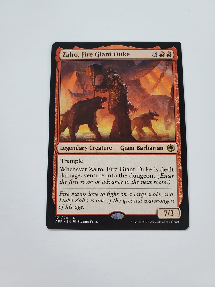 Zalto, Fire Giant Duke