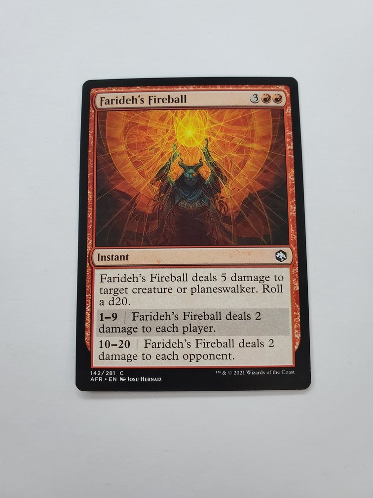 Farideh's Fireball