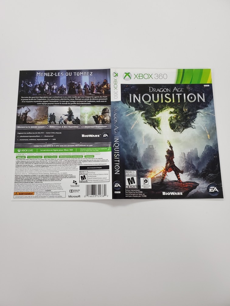 Dragon Age: Inquisition (B)