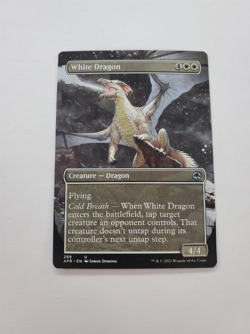 White Dragon (Borderless)