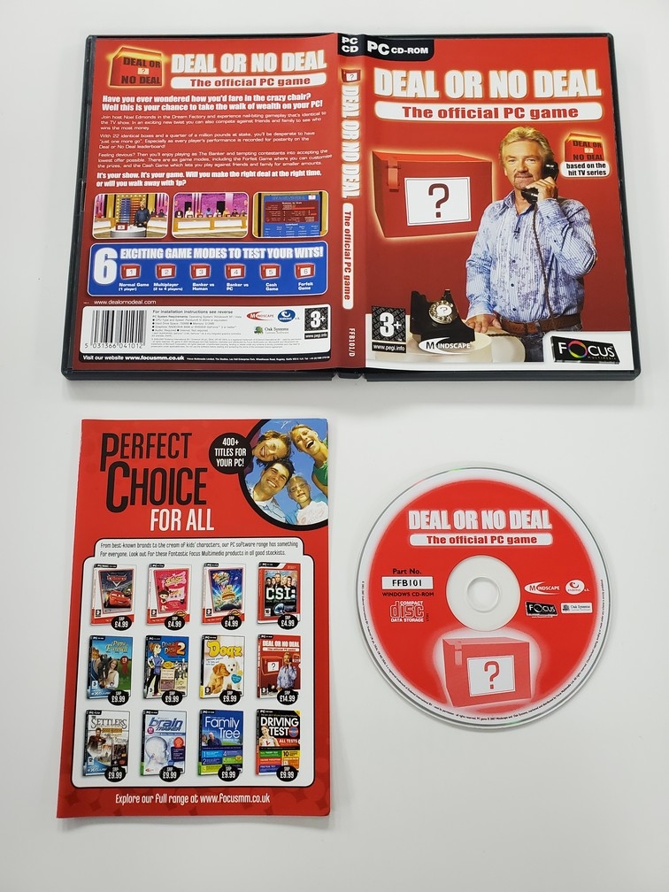 Deal or No Deal: The Official PC Game (Version Européenne) (CIB)